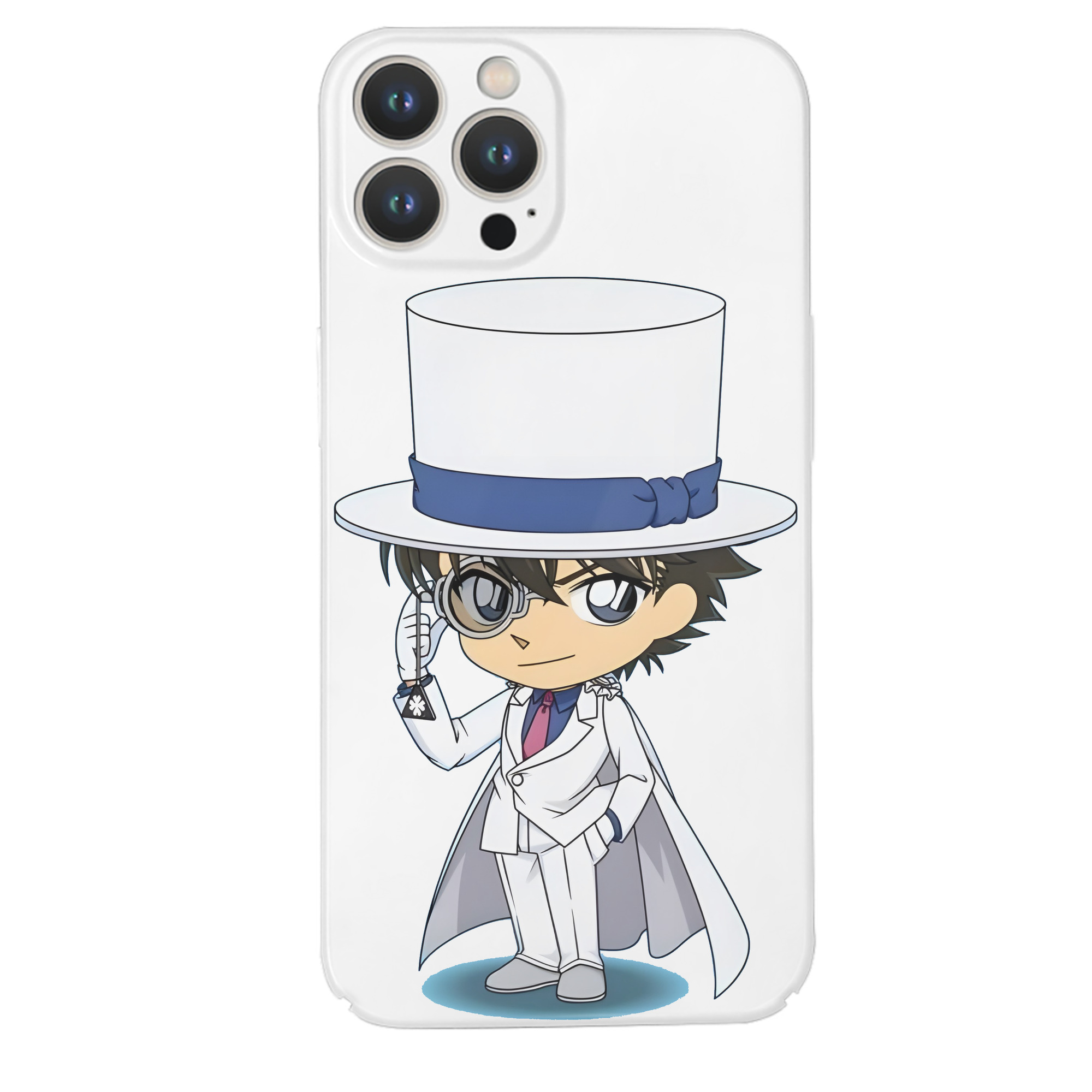 （画像用） 名探偵コナン くろば かいと Detective Conan Kuroba Kaito 【iPhone 14シリーズ対応】ハードケース